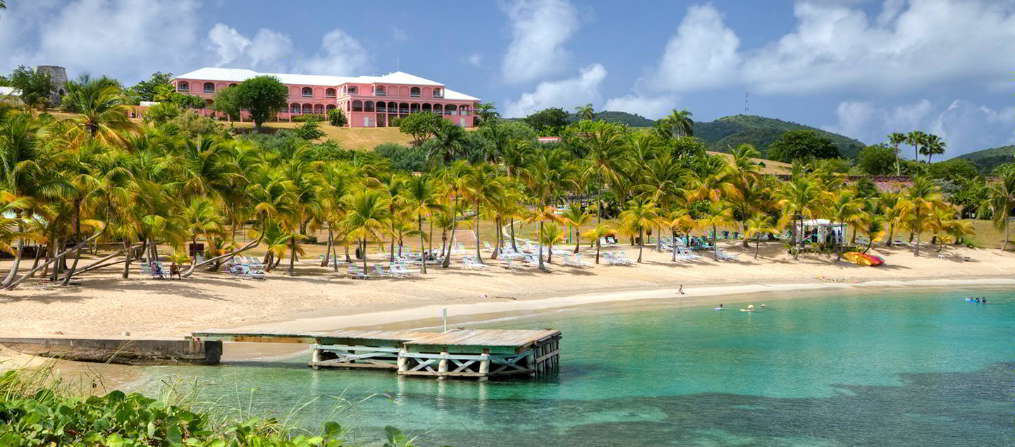 St. Croix love story — The Buccaneer Resort beach where it all began